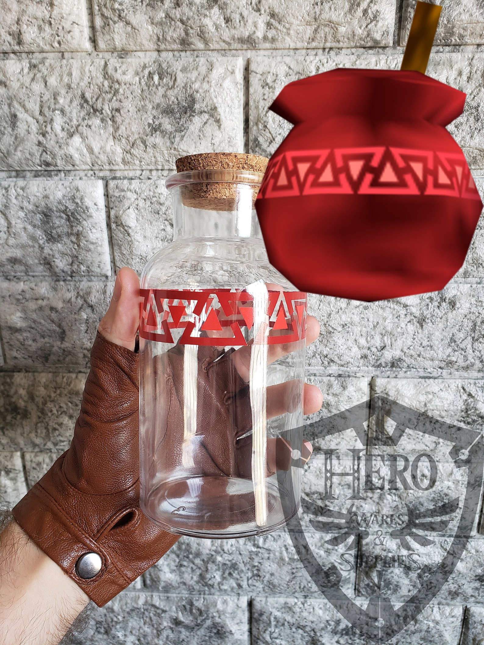 Potion Bottles from Ocarina of Time Etsy