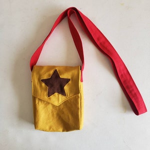 Bells Bag Linen Purse