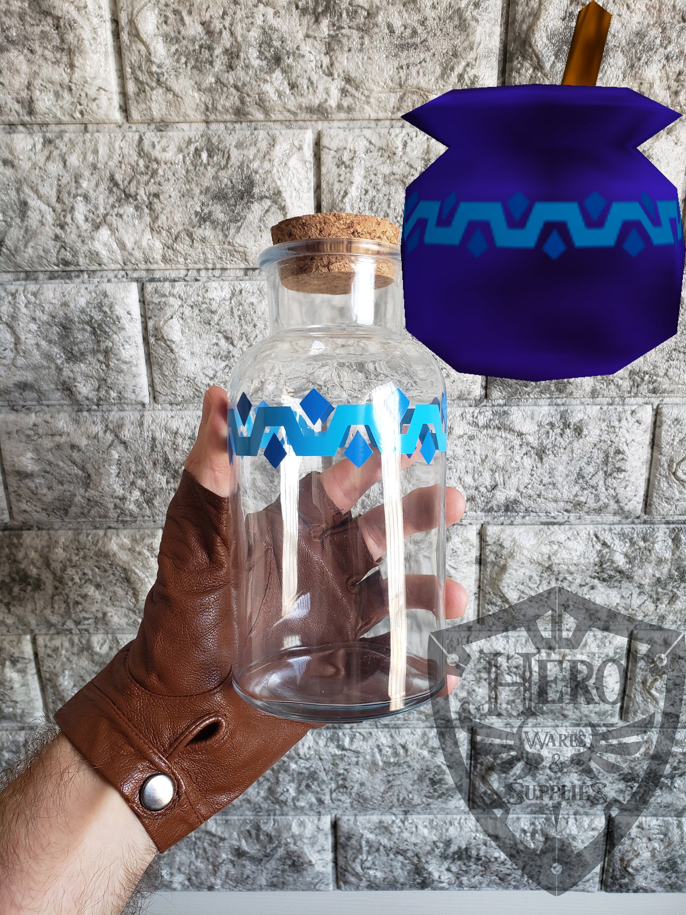 Potion Bottles From Ocarina of Time Etsy