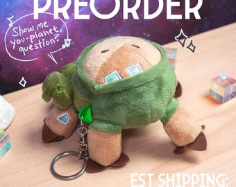 Rocky Schlüsselanhänger Plüschtier VORBESTELLUNG | Projekt Ave Maria | 10cm | Zeige Rocky the Earth, Frage?