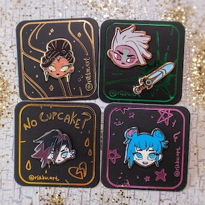 Arcane Staffel 2 Mini-Pins | Limitierte Auflage | puder Vi Ekko Mel
