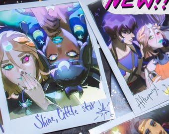 NEW Hades 1&2 Melinoe Glossy prints | 6 new selfie polaroids collection