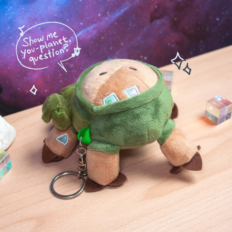 Rocky keychain plushie | Project Hail Mary | 10 cm | Show Rocky the Earth, question? image 1