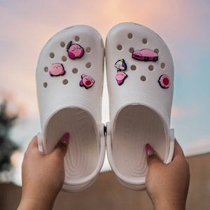Kirby Shoe Charms / Kirby Charms / Kirby Accessories / Kirby / Shoe Charms Set