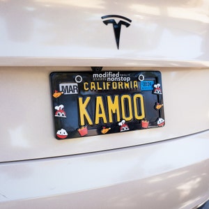 Jollibee License Plate Frame: Funny Filipino Car Decor