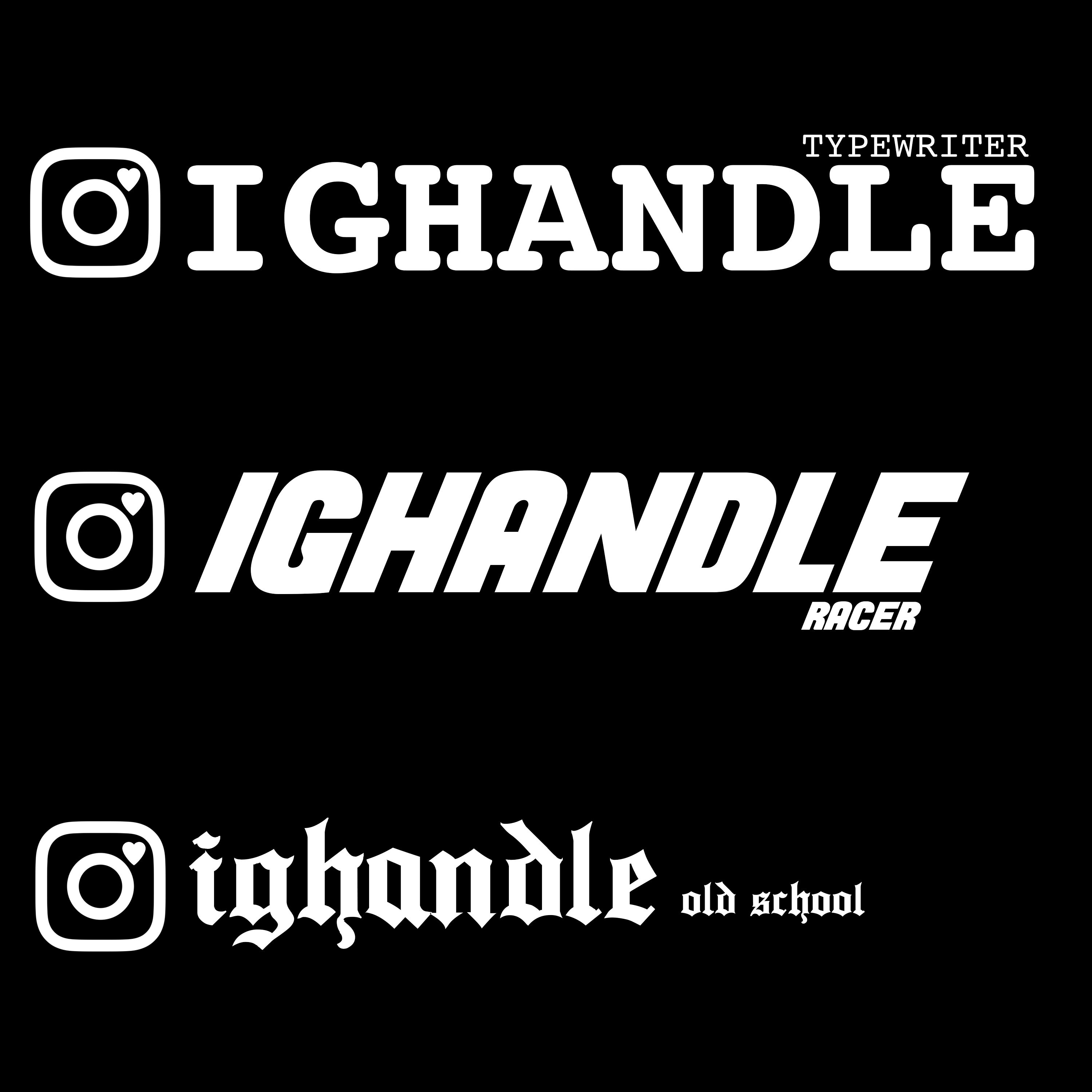 Custom Sakura Instagram Handle // Custom Instagram Handle // Etsy