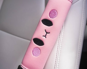 Kirby Car Seatbelt Cover / Car Accessories / Kirby /  Car Accessories For Women / Kawaii Car Accessories / Cute Car Accessories Interior