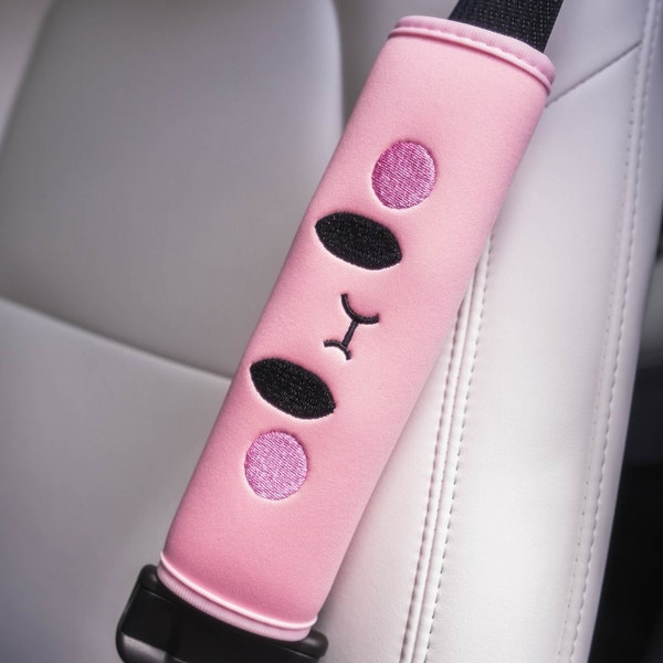 Kirby Car Seatbelt Cover / Car Accessories / Kirby /  Car Accessories For Women / Kawaii Car Accessories / Cute Car Accessories Interior