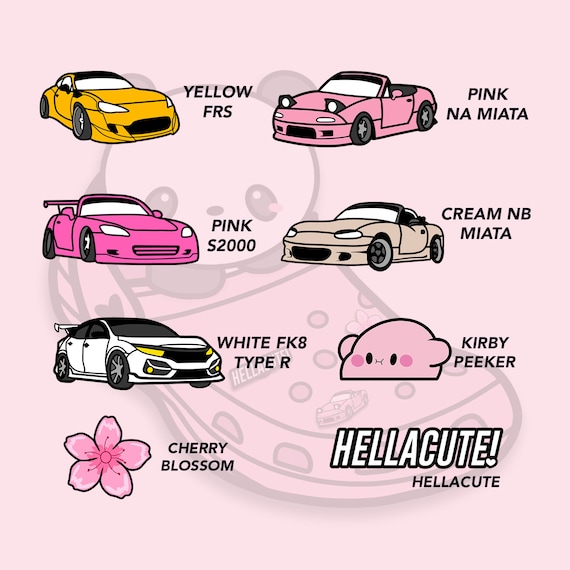 みろまつ様　お取り置きです♡14kgf・ピンクアメジストピーコックカービング❀ Car Shoe Charms / Frs / Na Miata / Gtr / Supra / Type R / Civic