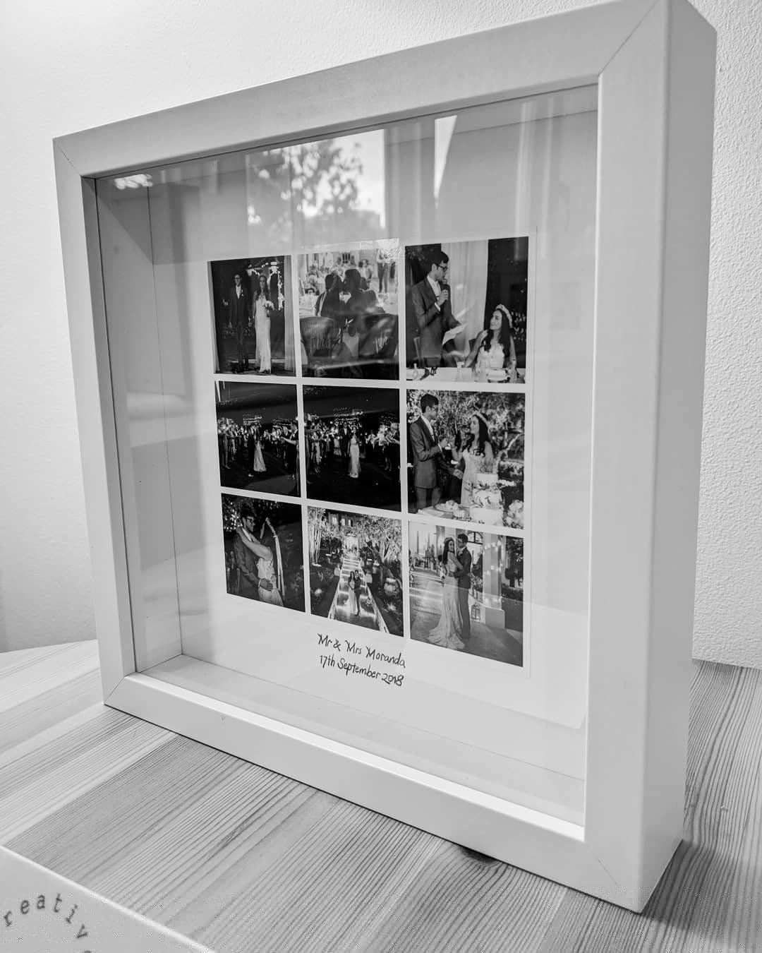 Beautiful Square Instastyle Personalised Memory Photo Frame. Etsy