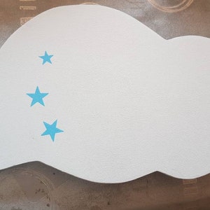 Veilleuse App Mural Child Cloud All Soft Baby Room Wooden Etsy