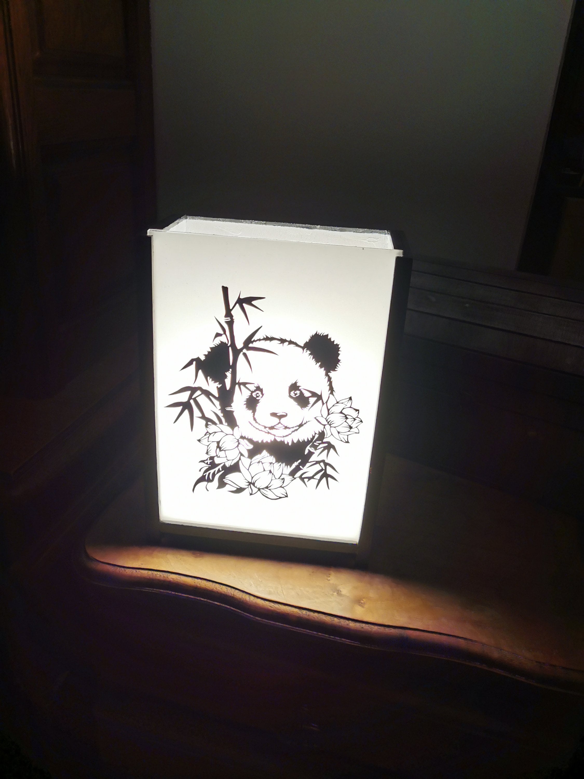 Veilleuse Panda, lampe