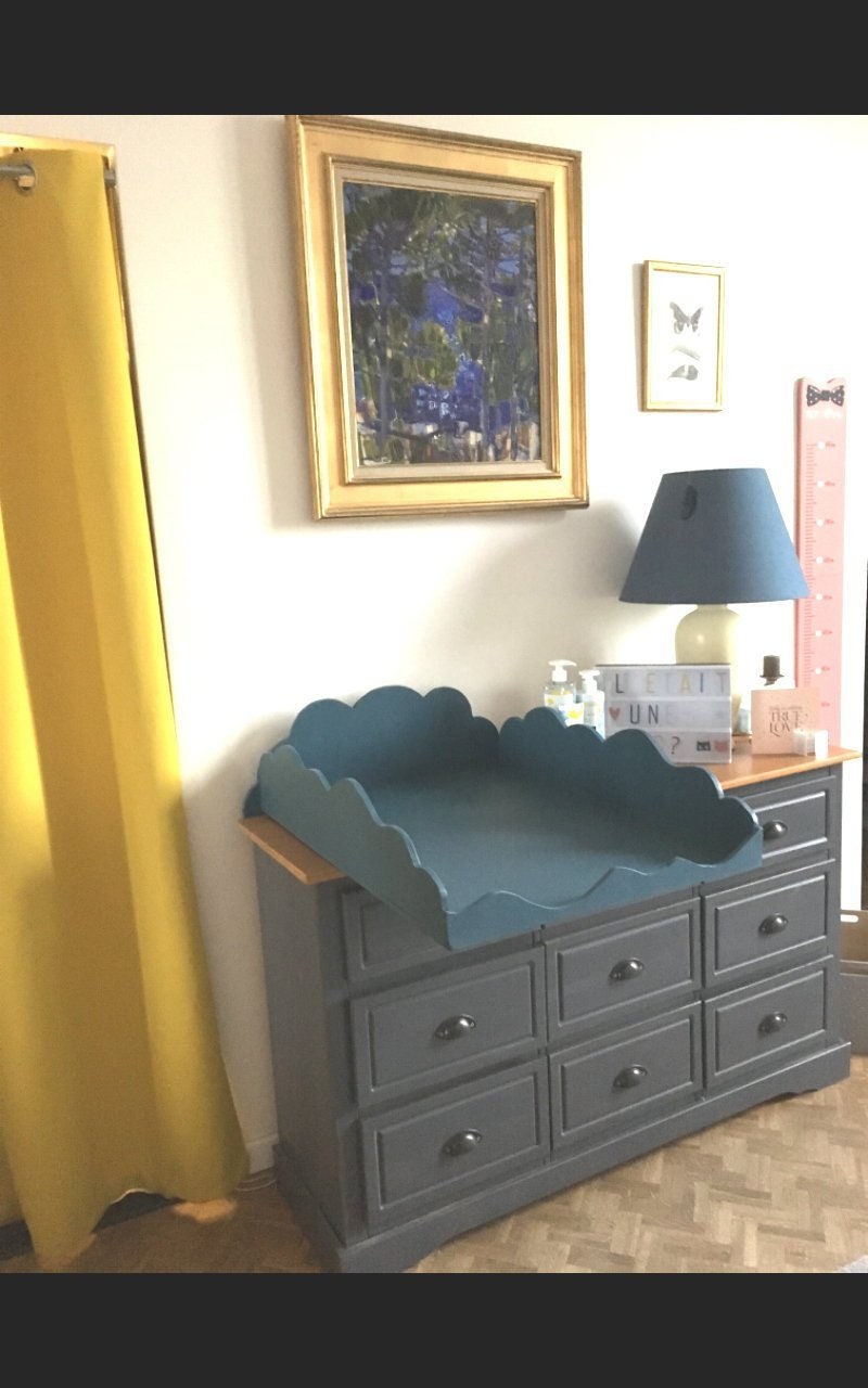 Table A Langer Nuage Xxl Bois Plaquage Plan A Langer Etsy