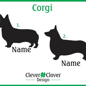 Corgi Vinyl Stickers