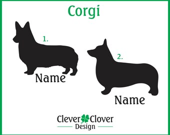 Autocollants en vinyle Corgi