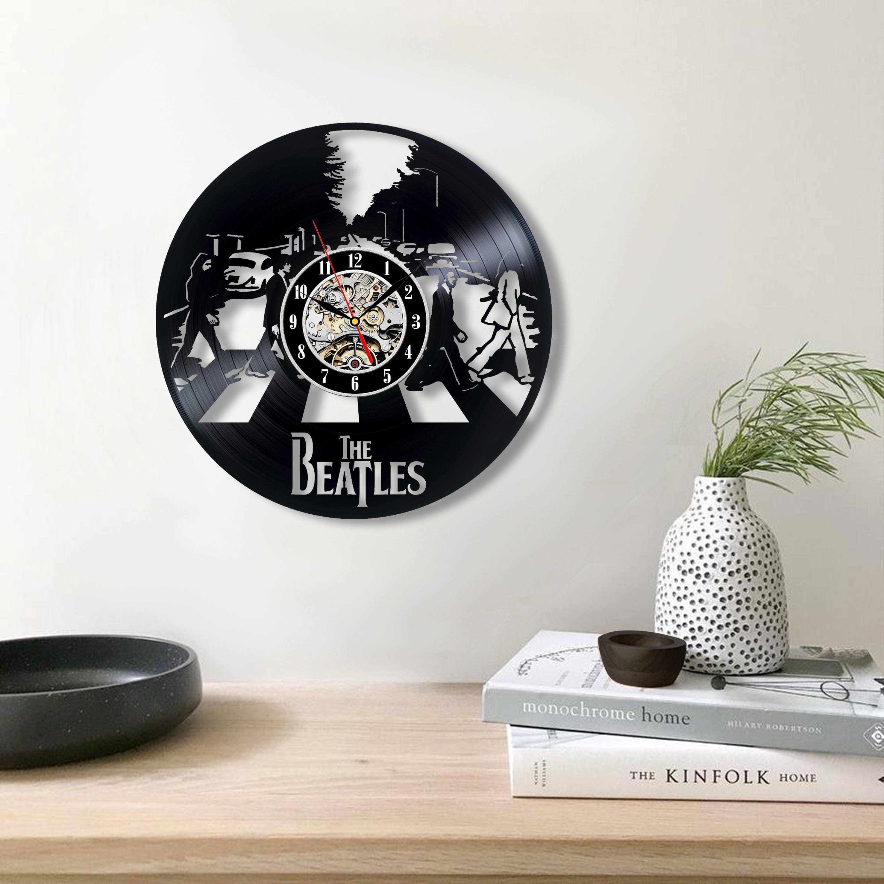 The Beatles Art Vinyl Record Wall Clock Gifts