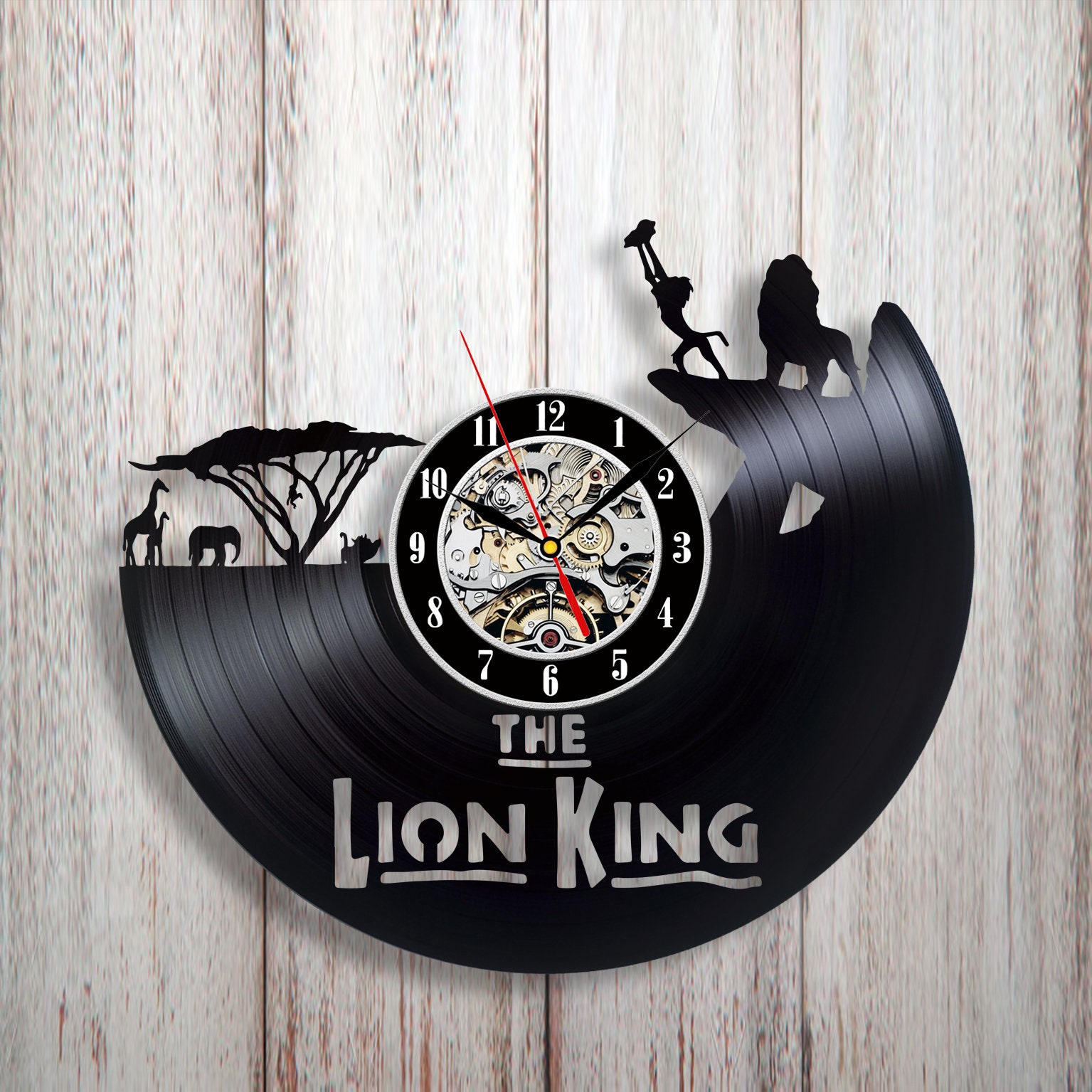 Lion King For Girls Lion King Vinyl Clock Lion King Room