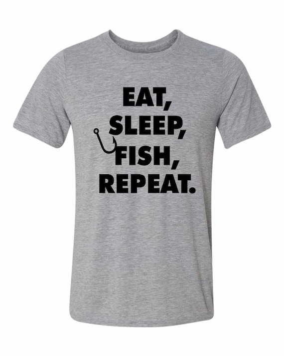 Eat Sleep Fish Repeat Childrens Fishing Gift All Colours Childs Tee Kids T-Shirt