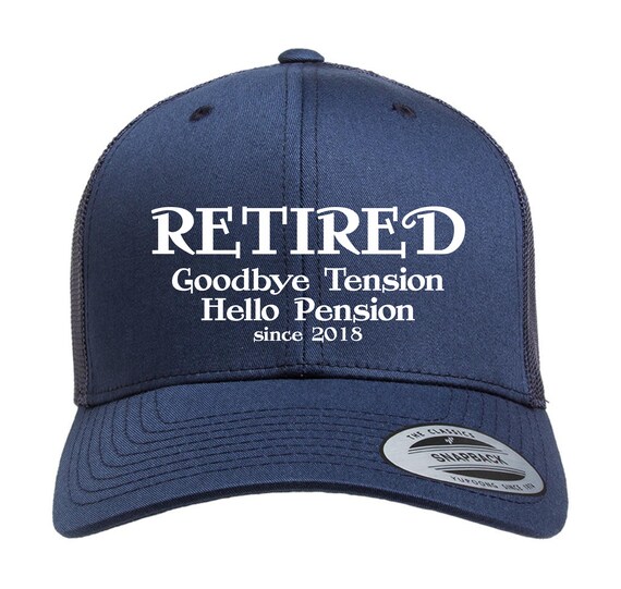 retired baseball cap