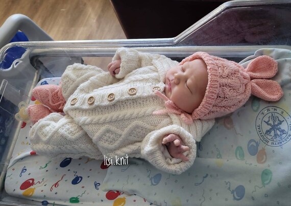 Combinaison De Laine Tricotee Bebe Tricote Vetements Bebe Etsy