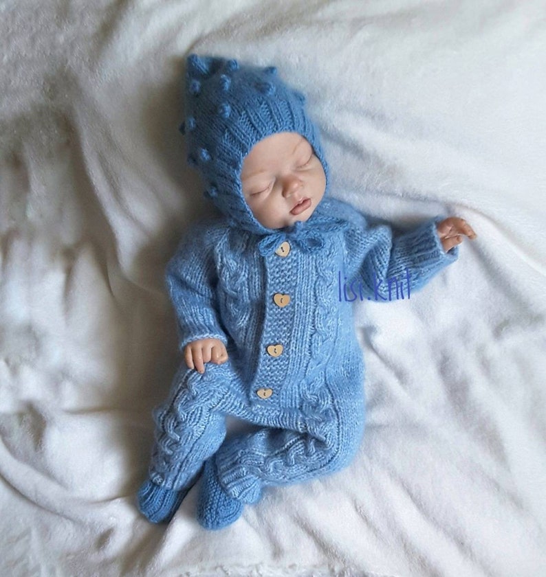 Knit baby clothes Newborn coming home outfit Baby knit Etsy