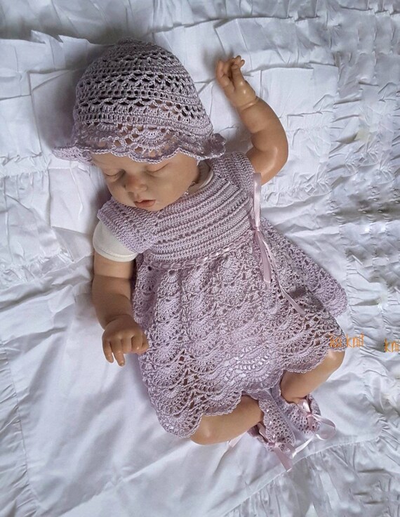 Knitted Baby Clothes Baby Girl Coming Home Outfit Newborn Etsy