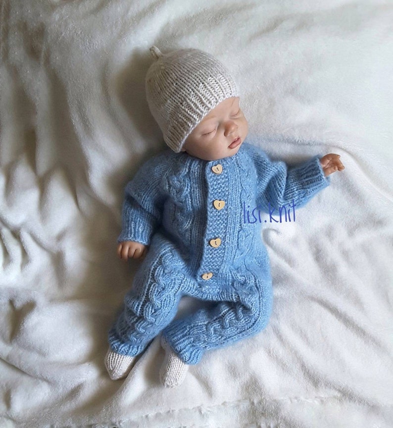 Knit baby clothes Newborn coming home outfit Baby knit Etsy