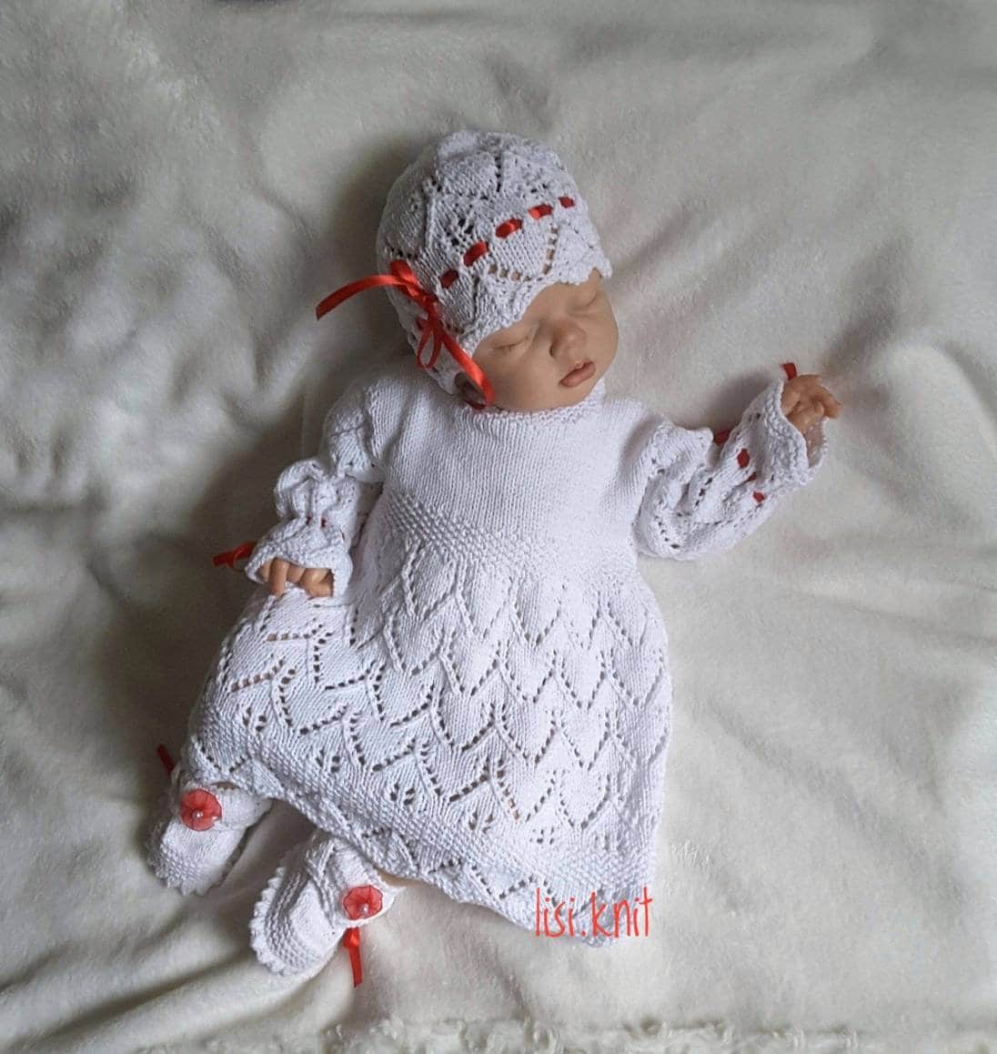Hand Knit Baby Set Knitted baby clothes Knitted yellow baby Etsy