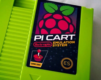 Retropie Pi Cart Label NES Sticker - v1