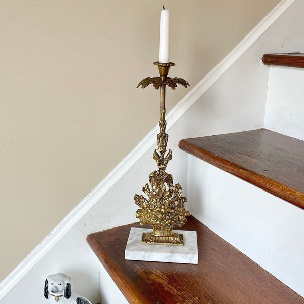 Marble Candle Holder Etsy