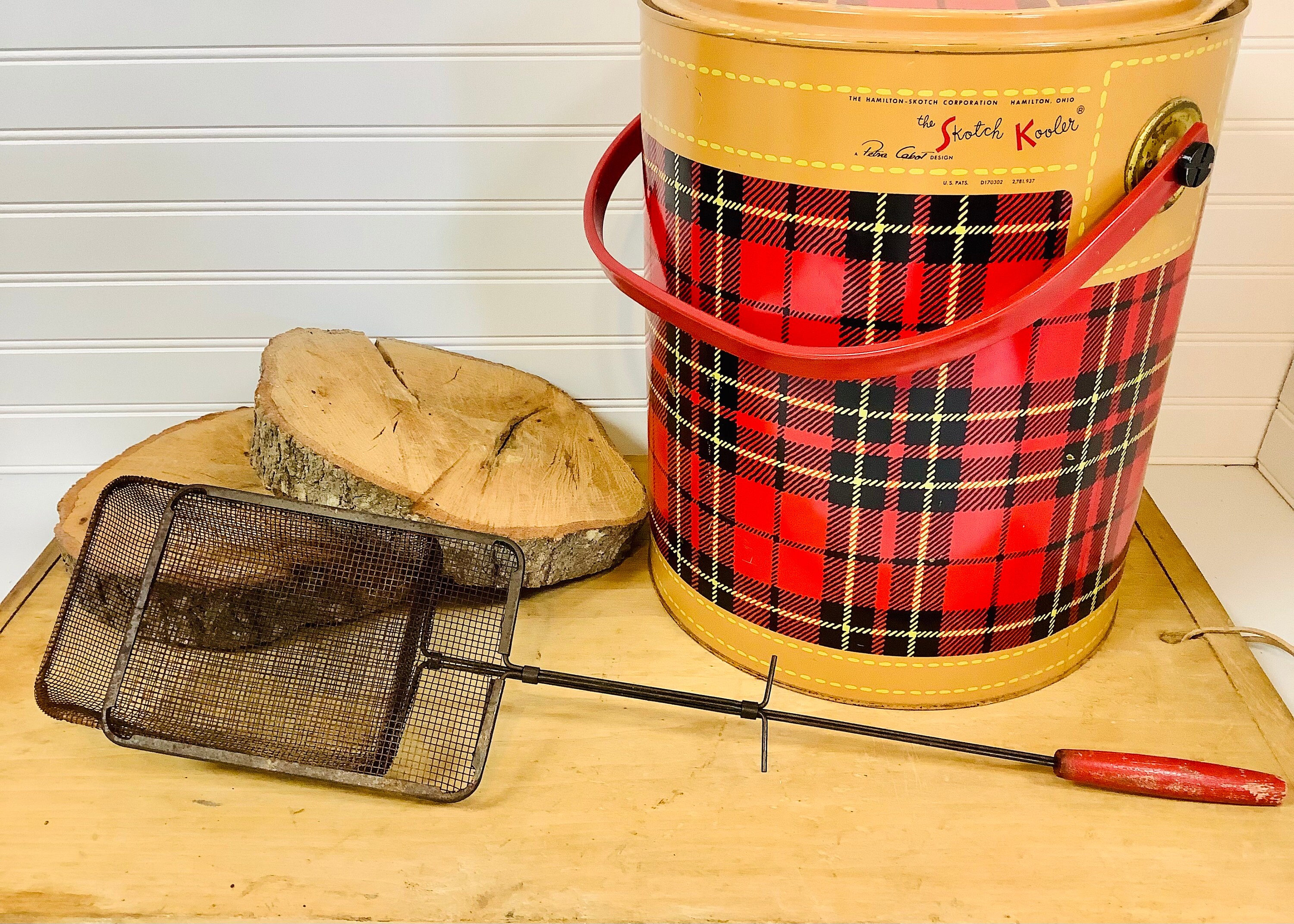 Campfire Popcorn Popper Basket Retro Camping Open Fire Etsy