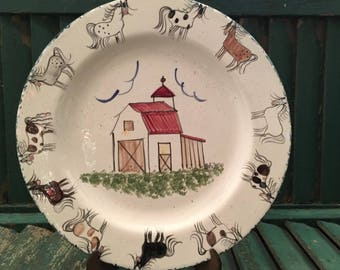 Horse Decor,Horse Gifts,Gift for Horse Lover, Horse Plate, Horse Plates,Horse Gift,Horse Mug, Large Plate, Ceramic Plate,Horse Birthday