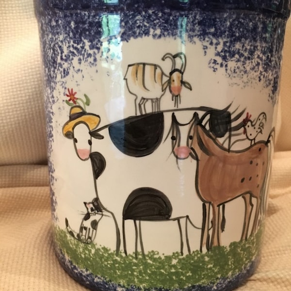 Cookie Jars - Customize your cookie jars with Molly Dallas's Handpainted Cookie Jars