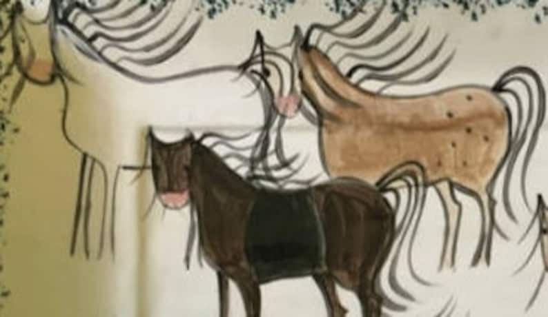 Horse Decor,Horse Art,Equestrian,Equine,Horse Lover Gift,Equestrian Gift,Horse gift,Horse Gifts,Horse Mug,Horse Coffee Mug,Molly Dallas,Tray image 5