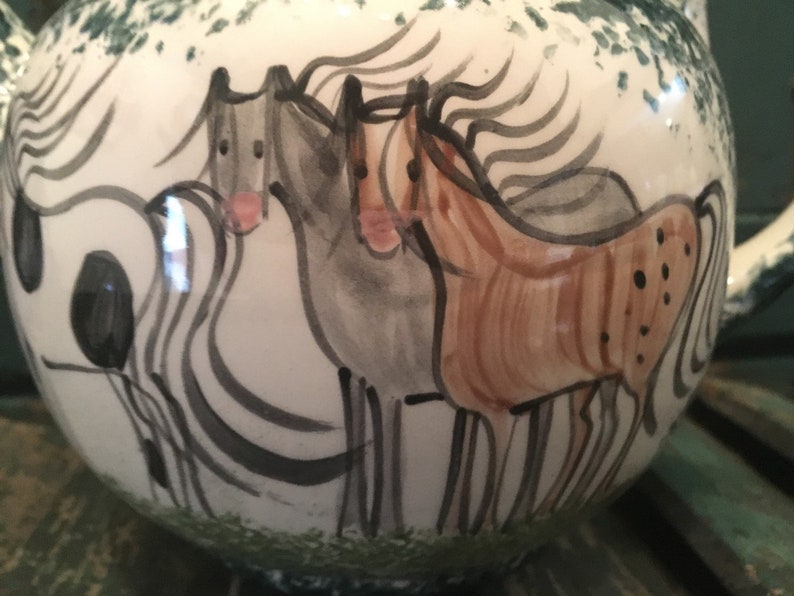 Download Pottery teapot Horse Decor Cow Decor Pig Decor Horse | Etsy