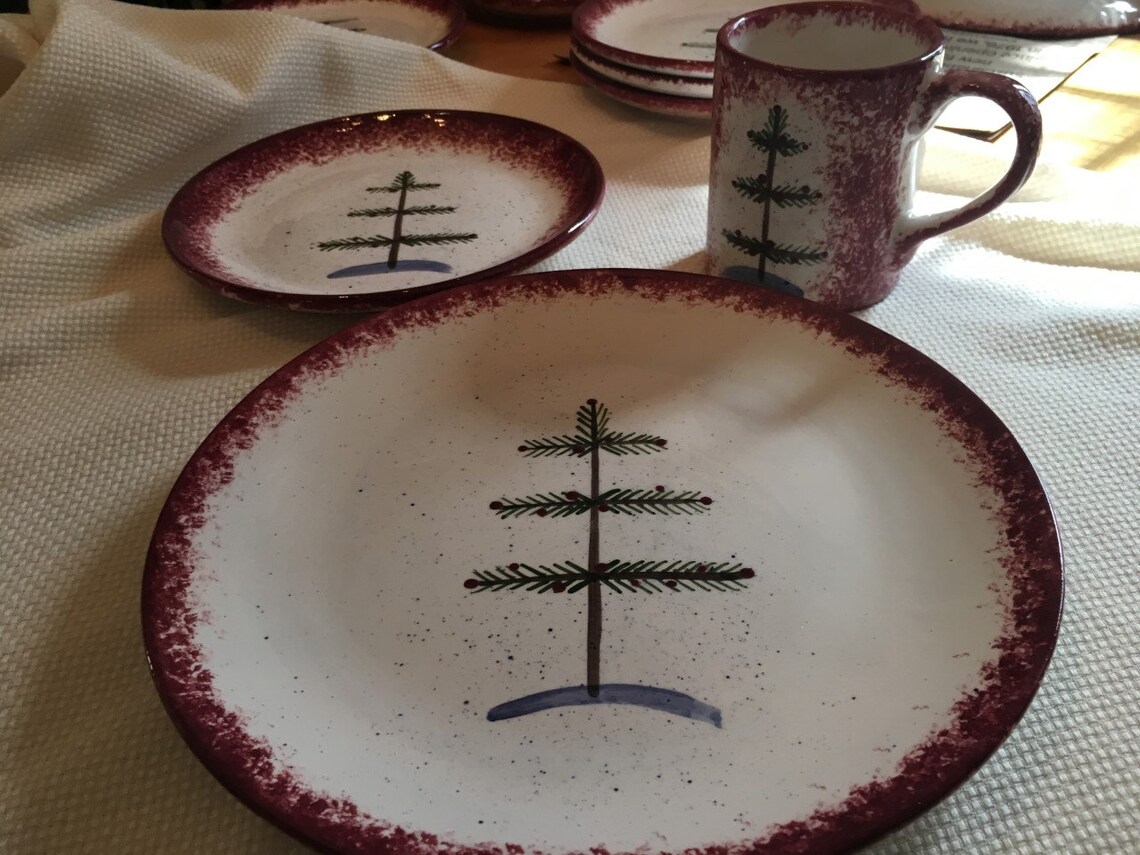 Christmas Dishes Holiday Dishes Vintage Christmas Christmas Etsy