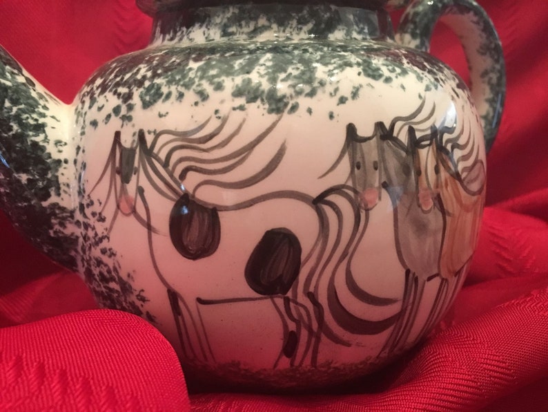 Download Pottery teapot Horse Decor Cow Decor Pig Decor Horse | Etsy