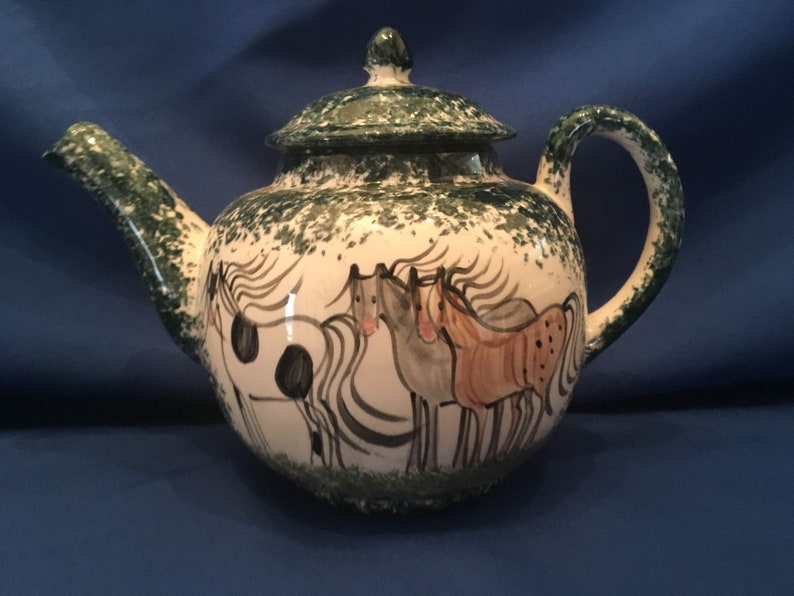 Download Pottery teapot Horse Decor Cow Decor Pig Decor Horse | Etsy