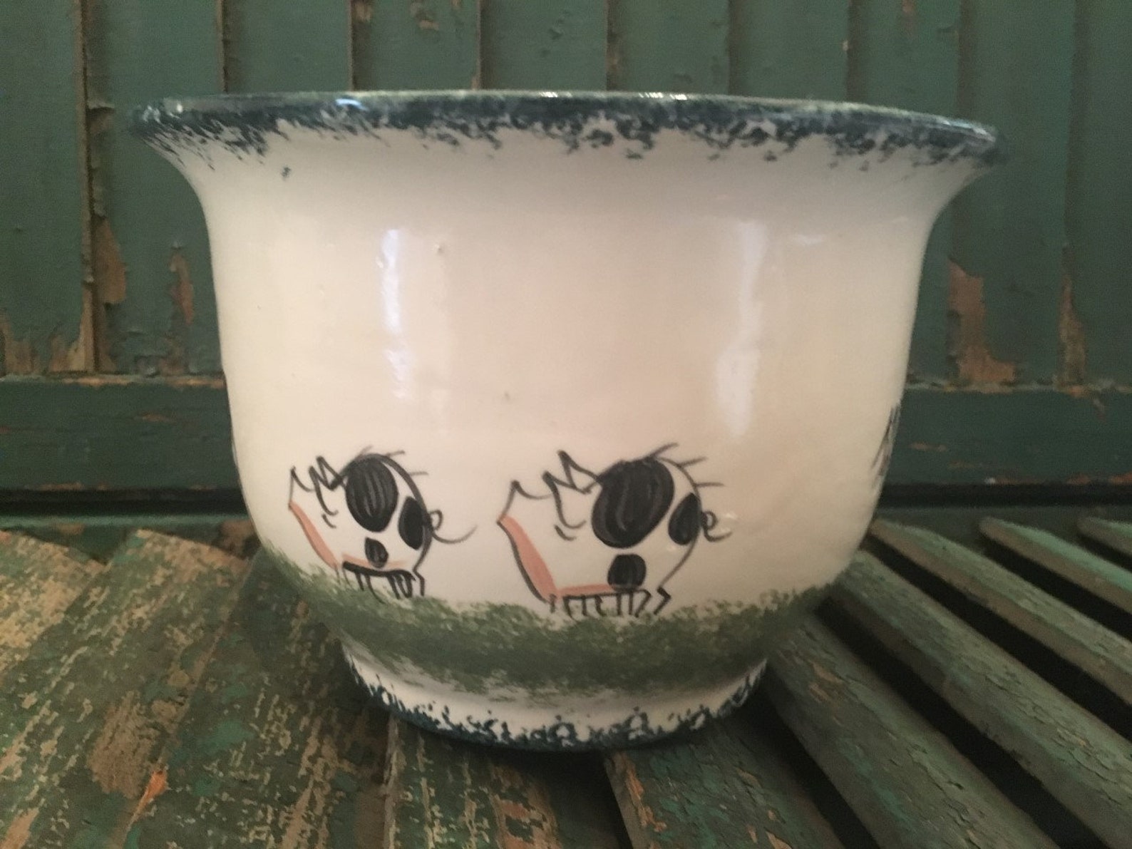 Cache Pot/cache/planter/flower Pot/flower Pots/molly Etsy