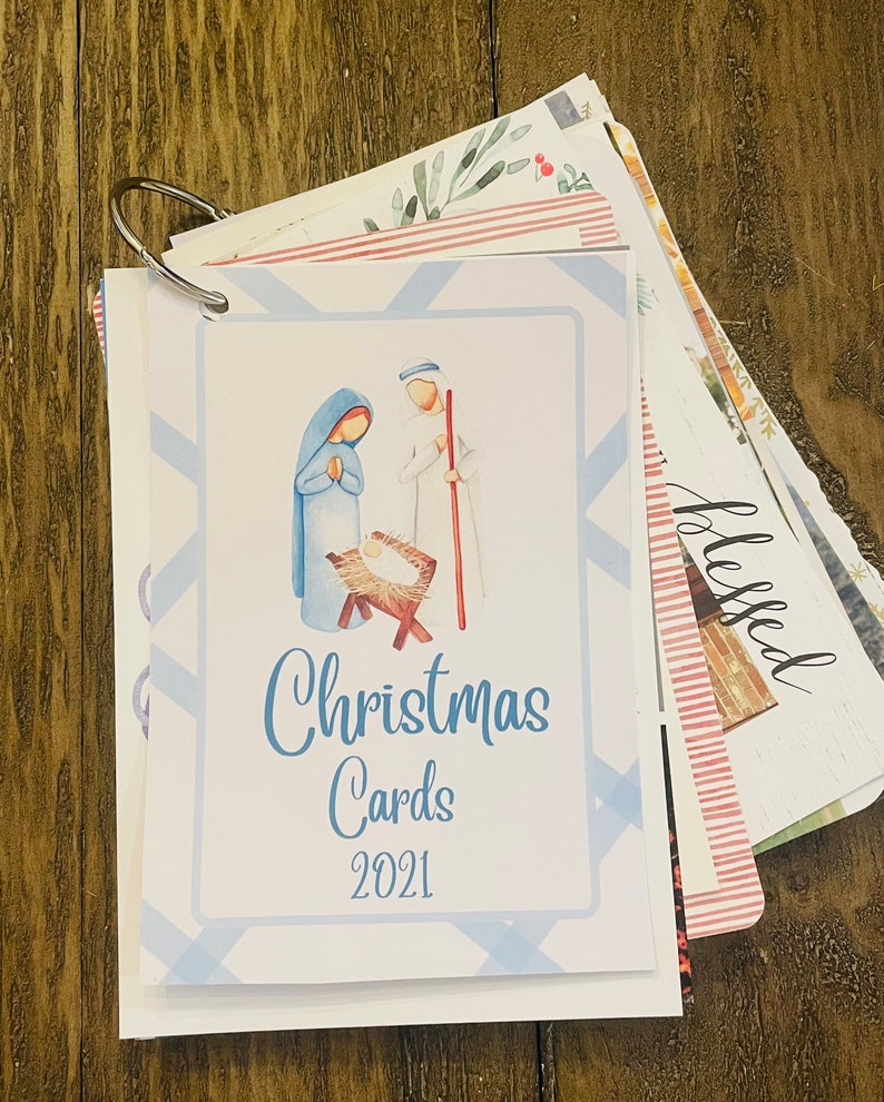 Back Of Christmas Card 