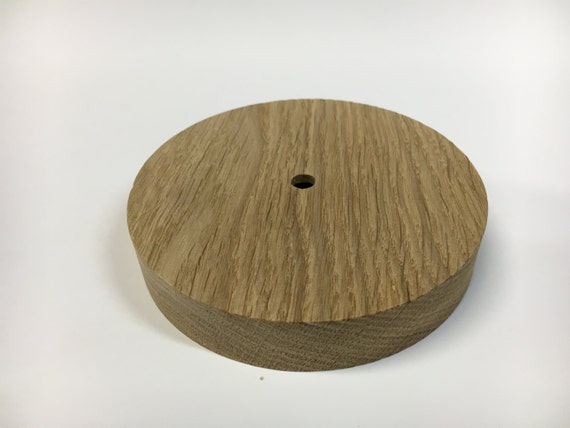 Oak Wooden Ceiling Canopy Wooden Ceiling Rose Pattress Solid Oak Home Decor Linseed Oil Natural Wood And Finish