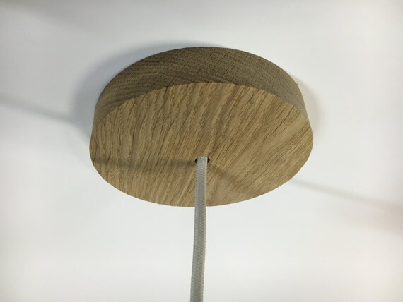 Oak Wooden Ceiling Canopy Wooden Ceiling Rose Pattress Solid Oak Home Decor Linseed Oil Natural Wood And Finish