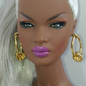 Earrings handmade to fit all 11/12 inch dolls