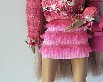 Abito alla moda per bambola da 12 pollici