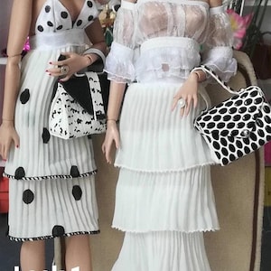 12 inch doll fashion & accessories handmade to fit all 11/12 inch dolls