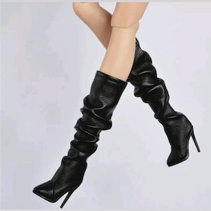 12 inch doll  boots one size fit all same size doll.
