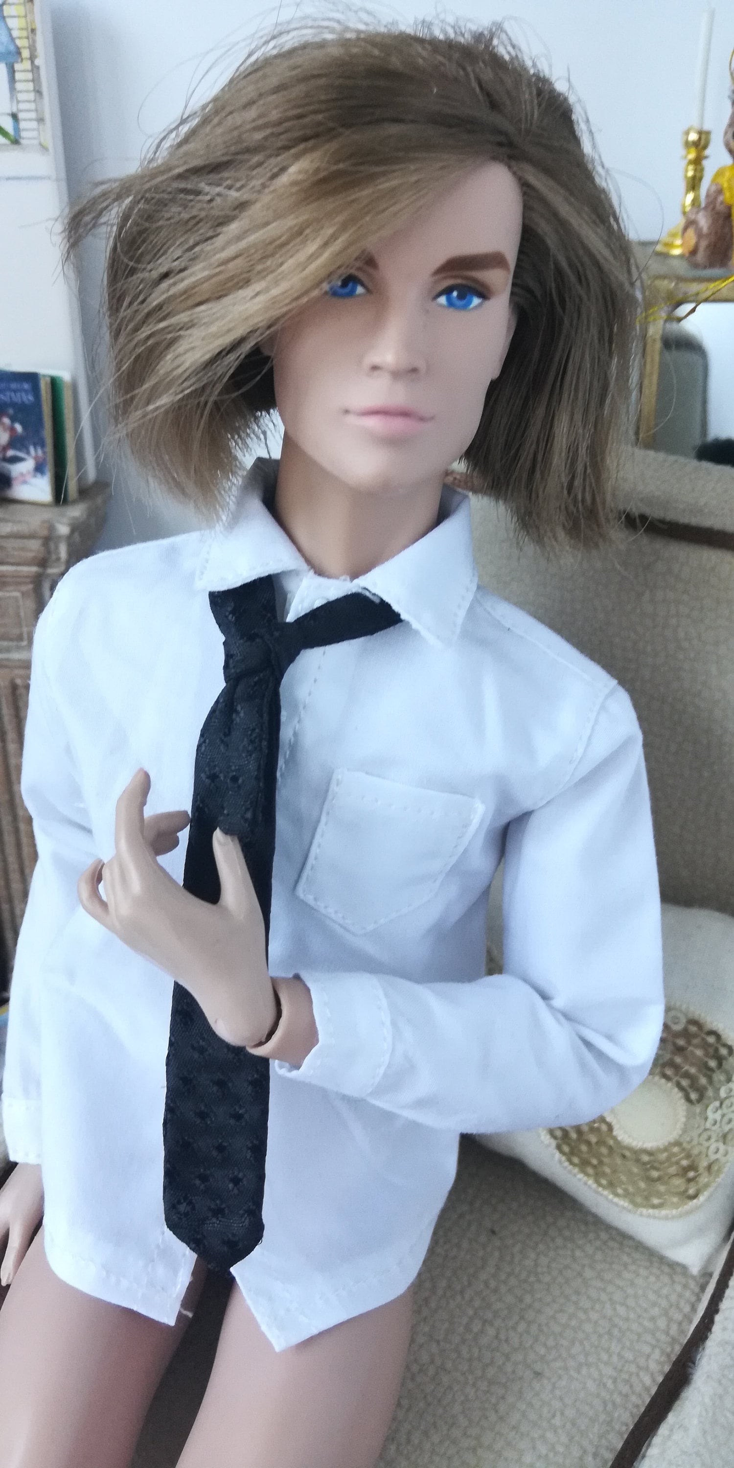 12 inch boys fashion one size fit all same size doll