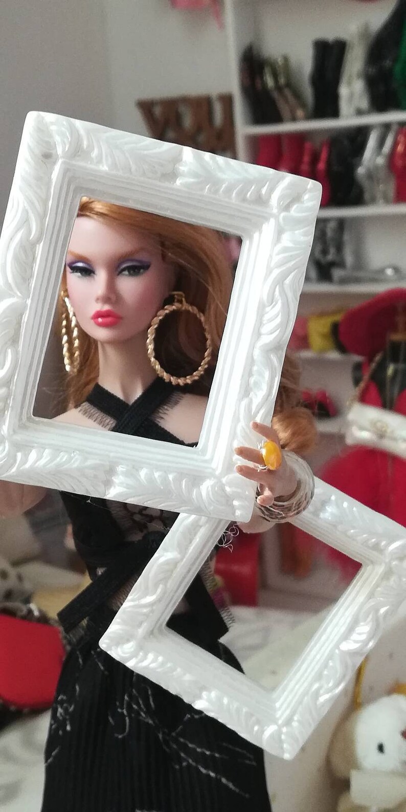 vintage Barbie nuface,fr,fr2 curve New fashion for poppy Parker momoko dynamite girl Luilui all other same size doll silkstone