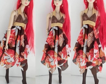 Moda y accesorios para muñecas de 12 pulgadas hechos a mano para adaptarse a todas las muñecas de 11/12 pulgadas