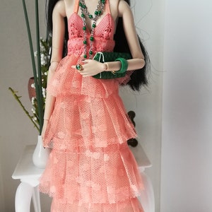 Summer fashion dress one size fit all same size doll